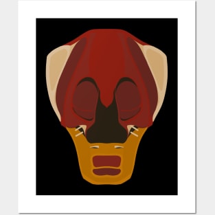 African Mask Posters and Art